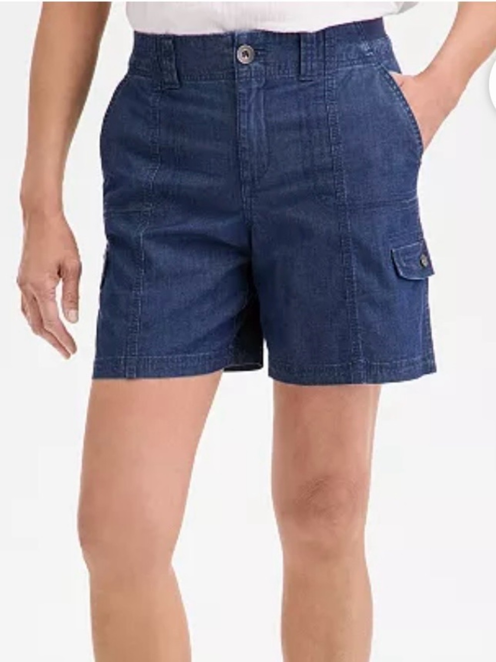 Stylish Cargo Shorts - Blue